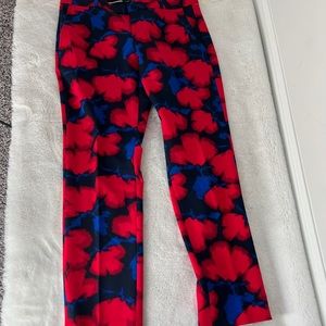 Mixed print pants